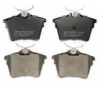 Brake pads Rear Axle B110923 DENCKERMANN for CITROËN PEUGEOT