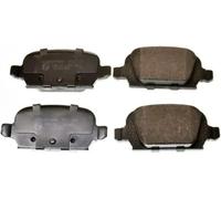 Brake pads Rear Axle B111100 DENCKERMANN for OPEL CORSA C CORSA C Hatchback Van