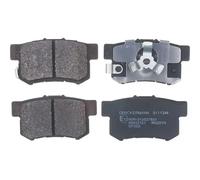 Brake pads Rear Axle B111344 DENCKERMANN for HONDA CR-V IV CR-V Mk II FR-V