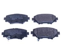 Brake pads Rear Axle B111516 DENCKERMANN for MAZDA 3 3 Saloon