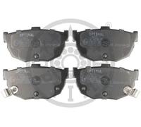Brake pads Rear Axle BP-09603 OPTIMAL for HYUNDAI KIA