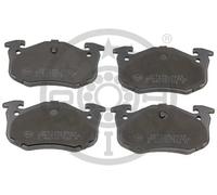 Brake pads Rear Axle BP-09639 OPTIMAL for PEUGEOT RENAULT CITROËN