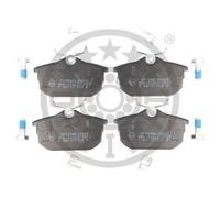 Brake pads Rear Axle BP-10208 OPTIMAL for MITSUBISHI VOLVO SMART PROTON