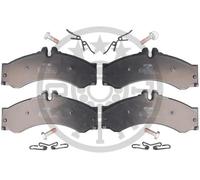 Brake pads Rear Axle BP-10404 OPTIMAL for MERCEDES-BENZ VW