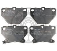 Brake pads Rear Axle BP-10415 OPTIMAL for TOYOTA YARIS/VITZ CELICA Coupe COROLLA