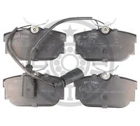 Brake pads Rear Axle BP-10486 OPTIMAL for VW SEAT FORD