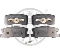 Brake pads Rear Axle BP-10537 OPTIMAL for MITSUBISHI DODGE CHRYSLER JEEP CITROËN
