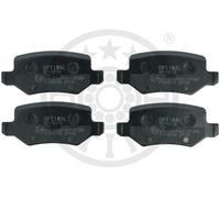 Brake pads Rear Axle BP-12119 OPTIMAL for MERCEDES-BENZ A-CLASS VANEO