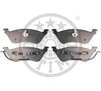 Brake pads Rear Axle BP-12153 OPTIMAL for CHRYSLER DODGE