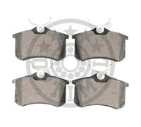 Brake pads Rear Axle BP-12208 OPTIMAL for RENAULT VW CITROËN PEUGEOT AUDI SEAT