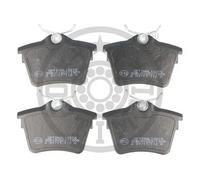 Brake pads Rear Axle BP-12215 OPTIMAL for CITROËN PEUGEOT