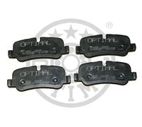 Brake pads Rear Axle BP-12230 OPTIMAL for LAND ROVER DISCOVERY IV DISCOVERY III