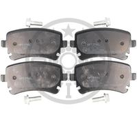 Rear Disc Brake Pad Set OPTIMAL Fits AUDI A4 BENTLEY Continental 99-11 4B3698451