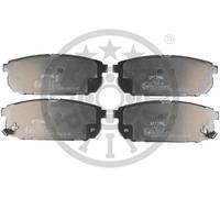Brake pads Rear Axle BP-12261 OPTIMAL for KIA SORENTO I