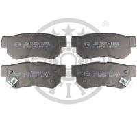 Brake pads Rear Axle BP-12268 OPTIMAL for KIA HYUNDAI