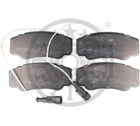 Brake pads Rear Axle BP-12303 OPTIMAL for NISSAN RENAULT TRUCKS