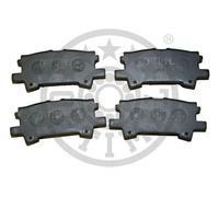 Brake pads Rear Axle BP-12308 OPTIMAL for LEXUS RX