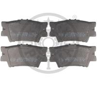Brake pads Rear Axle BP-12311 OPTIMAL for TOYOTA LEXUS