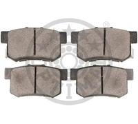 Brake pads Rear Axle BP-12353 OPTIMAL for HONDA CR-V Mk II CIVIC VIII Saloon