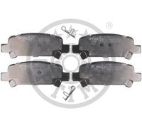 Brake pads Rear Axle BP-12358 OPTIMAL for SUBARU IMPREZA Saloon IMPREZA Estate