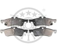 Brake pads Rear Axle BP-12379 OPTIMAL for TOYOTA DAIHATSU