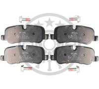 Brake pads Rear Axle BP-12396 OPTIMAL for LAND ROVER DISCOVERY IV DISCOVERY III
