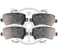 Brake pads Rear Axle BP-12401 OPTIMAL for LAND ROVER FORD VOLVO