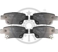 Brake pads Rear Axle BP-12429 OPTIMAL for TOYOTA AVENSIS Estate AVENSIS Saloon
