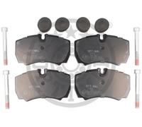 Brake pads Rear Axle BP-12436 OPTIMAL for IVECO DAILY IV Bus DAILY III Van