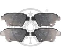 Brake pads Rear Axle BP-12449 OPTIMAL for SEAT VW SKODA AUDI