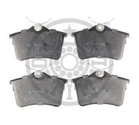 Brake pads Rear Axle BP-12465 OPTIMAL for PEUGEOT CITROËN