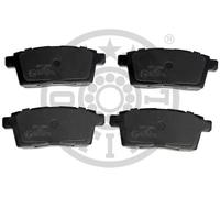 Brake pads Rear Axle BP-12485 OPTIMAL for MAZDA CX-7 CX-9