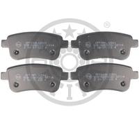 Brake pads Rear Axle BP-12561 OPTIMAL for RENAULT MEGANE III Coupe MEGANE CC ZOE