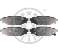 Brake pads Rear Axle BP-12563 OPTIMAL for SUBARU IMPREZA Saloon FORESTER OUTBACK