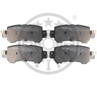 Brake pads Rear Axle BP-12591 OPTIMAL for MAZDA CX-5 CX-3