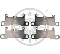 Brake pads Rear Axle BP-12598 OPTIMAL for PORSCHE VW
