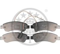Brake pads Rear Axle BP-12654 OPTIMAL for FIAT PEUGEOT CITROËN
