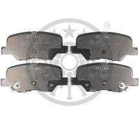 Brake pads Rear Axle BP-12675 OPTIMAL for MITSUBISHI PEUGEOT CITROËN MAZDA