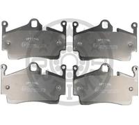 Brake pads Rear Axle BP-12726 OPTIMAL for PORSCHE CAYMAN BOXSTER 718 BOXSTER