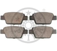 Brake pads Rear Axle BP-86100 OPTIMAL for FIAT ALFA ROMEO LANCIA