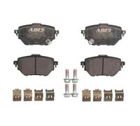 Brake pads Rear Axle C22047ABE ABE for TOYOTA COROLLA Saloon YARIS CROSS
