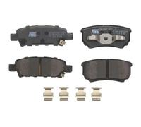 Brake Pad Set, disc brake ABE C25012ABE-P for DODGE CALIBER 2 2006-2011