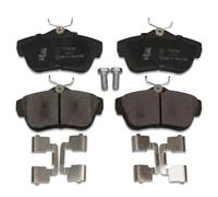 Fits FAST FT29154 BRAKE PADS FIAT SCUDO 07> REAR WITHOUT S