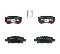 Brake pads Rear Axle JQ101114 KAMOKA for MITSUBISHI CHRYSLER JEEP