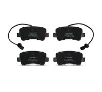 Brake pads Rear Axle JQ101144 KAMOKA for OPEL RENAULT NISSAN