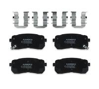Brake pads Rear Axle JQ101264 KAMOKA for KIA SEDONA Mk II