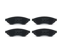 Brake pads Rear Axle JQ101287 KAMOKA for DAEWOO CHEVROLET