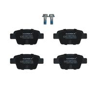 Brake pads Rear Axle JQ1012938 KAMOKA for FIAT ALFA ROMEO LANCIA