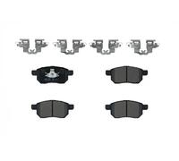 Brake pads Rear Axle JQ101300 KAMOKA for SUZUKI SWIFT III SX4 S-CROSS VITARA