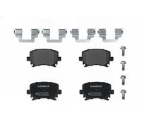 Brake pads Rear Axle JQ1013272 KAMOKA for VW SEAT SKODA AUDI